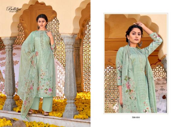 Belliza Harnaaz Designer Cotton Digital Printed Dress Materials